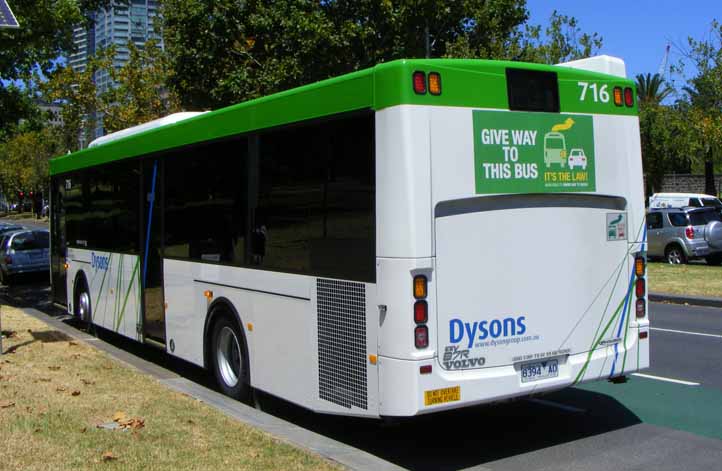 Dysons Volvo B7RLE Volgren CR228L 716